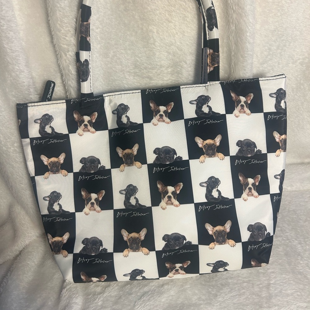 FRENCH BULLDOG BETSEY JOHNSON LUNCHBAG